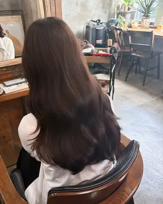 ロング Ricca所属・Hina🧵/恵比寿 中目黒/透明感カラーのヘアスタイル