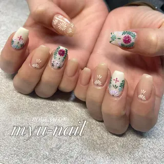 ネイル ホームサロン myu-nailのネイルデザイン