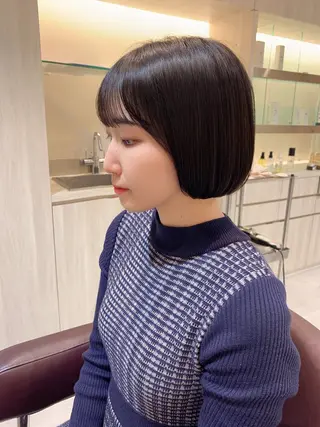 ミディアム SALOWIN名古屋栄店所属・Yuuki🌷名古屋 栄 カラー/ボブのヘアスタイル