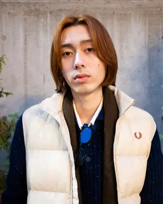 ロング カラー メンズ メンズスタイリスト リュウジのヘアスタイル