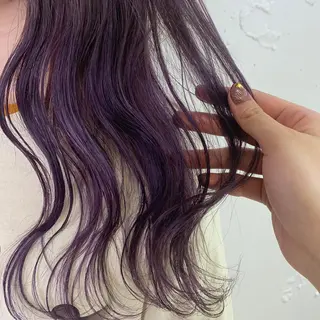 ロング カラー raika .のヘアスタイル