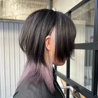ミディアム LA KING KYOTO所属・✨モデル様募集中　✨ ハーツのヘアスタイル