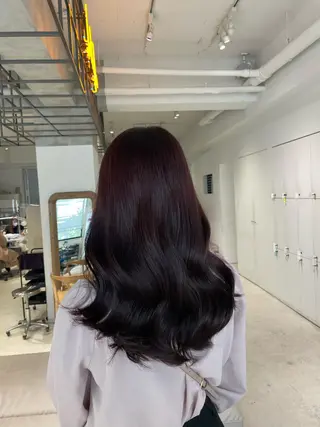 ロング カラー loely 💞miyuのヘアスタイル