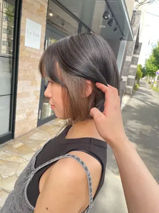 ミディアム ラフィスヘアーGlanz桂店所属・🌈鈴木 泰地🌈のヘアスタイル