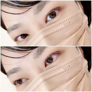 マツエク・マツパ アイブロウ Flor上大岡 *フルノ リナ*のマツエク・マツパデザイン