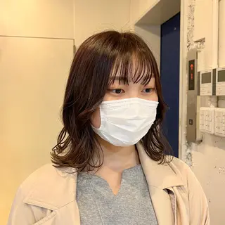 ミディアム カラー RYOMA/ 似合わせ🎧🤍のヘアスタイル