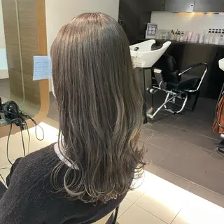 セミロング 透明感カラー/ 寺田千雅子のヘアスタイル