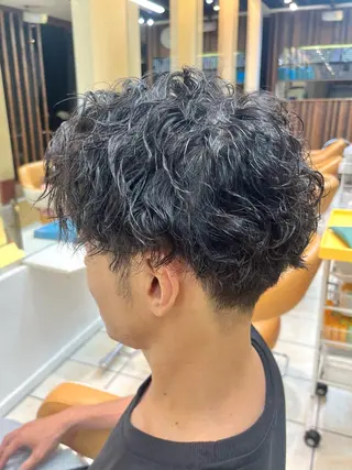 ショート パーマ メンズ メンズ特化/パーマ/ 髪質改善　高野奨馬のヘアスタイル