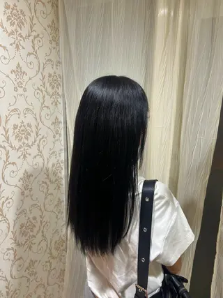 ロング カラー 時田 羽美のヘアスタイル