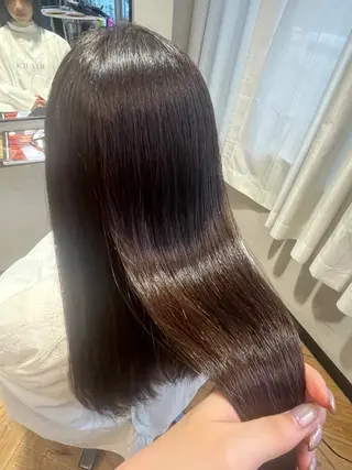 ロング 袋瀬 玲奈のヘアスタイル