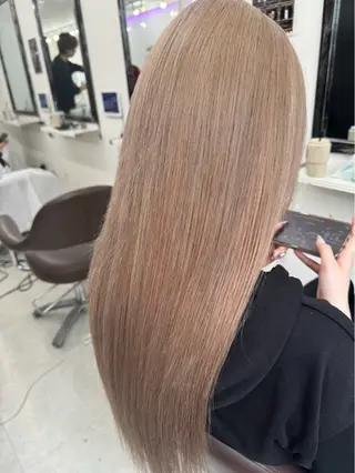ロング カラー 田中 翔覇のヘアスタイル