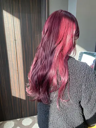 ロング カラー AIRI layer cut hairのヘアスタイル