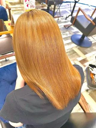 セミロング 小澤 日菜のヘアスタイル