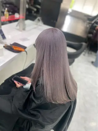 ミディアム 🧋ハイトーン🧋 hiromuのヘアスタイル