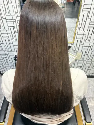 ロング 北村 理奈のヘアスタイル