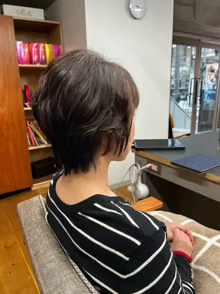 ショート ROSSO Hair&SPA 香椎宮前店所属・SHIINA 香椎宮前店のヘアスタイル