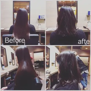 セミロング カラー マックスケリー大阪梅田所属・梅田フラット120本 natsukiのマツエク・マツパデザイン