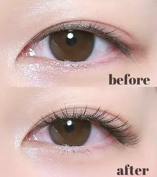 マツエク・マツパ Eyelash Salon Blanc ～まつげエクステと眉の専門美容室～ 和歌山ミオ店所属・栖井 杏のマツエク・マツパデザイン