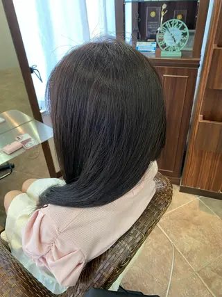 ロング 大賀 和希のヘアスタイル