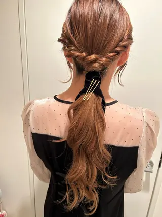 ロング T Ayaのヘアスタイル