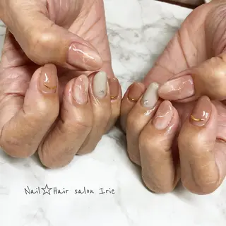 ネイル Hair salon Irie所属・與儀 知佳のネイルデザイン