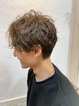 カラー メンズ メンズNO.1口コミ 高評価🟡三澤拓海✅のヘアスタイル