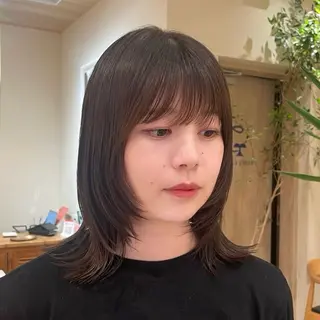 ミディアム TRICCA SHIBUYA所属・ショート･ボブ / ミク💞のヘアスタイル