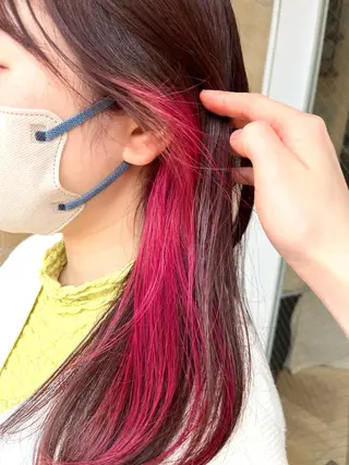 ロング カラー レイヤーカット×艶髪 /Ayanaのヘアスタイル