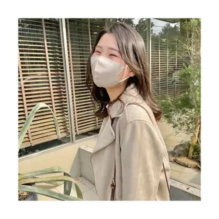 セミロング カラー レイヤーカット ♥kanaのヘアスタイル