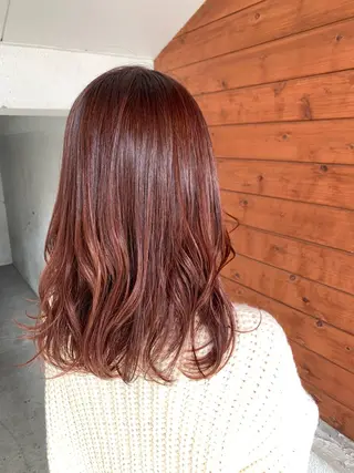 セミロング カラー IORI #韓国ヘア#髪質改善のヘアスタイル