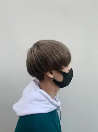 カラー メンズ 〽️magico/ ウルフDaiki〽️のヘアスタイル