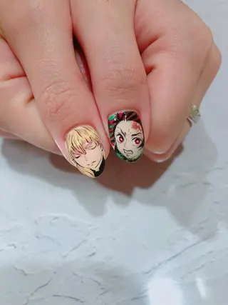 ネイル OKIKA所属・【OKIKA】 らん🦖🌈🧡のマツエク・マツパデザイン