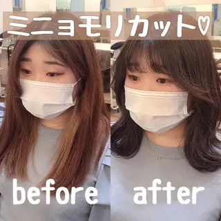 ミディアム 艶髪とアイラッシュ ❤️関根悠の眉毛・アイブロウイメージ