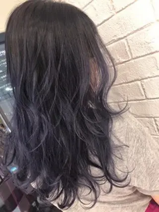 ロング カラー 店長 奈須 雄紀のヘアスタイル