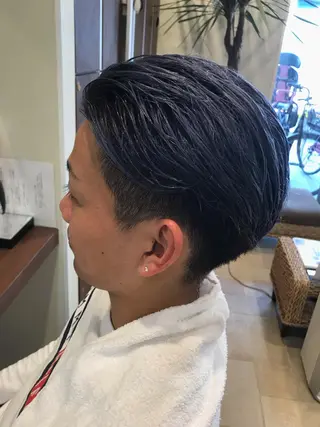 ショート カラー メンズ 美髪矯正/髪質改善 /ヨナミネのヘアスタイル