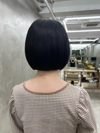 ショート メンズショート/レデ ィースボブ サハシのヘアスタイル