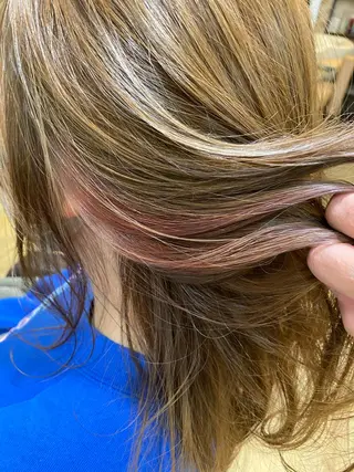 ミディアム カラー 西村 恵祐のヘアスタイル