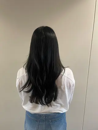 ロング ✨髪質改善/透明感 カラー🪽FUUMAのヘアスタイル