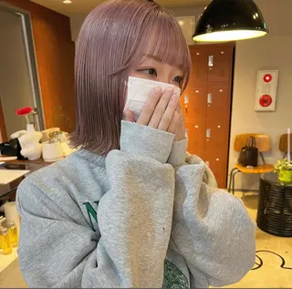 ミディアム cope'u みゆのヘアスタイル