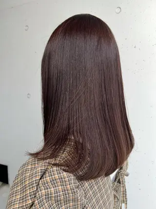 セミロング カラー yuko🌷マツパ/ パリジェンヌのマツエク・マツパデザイン