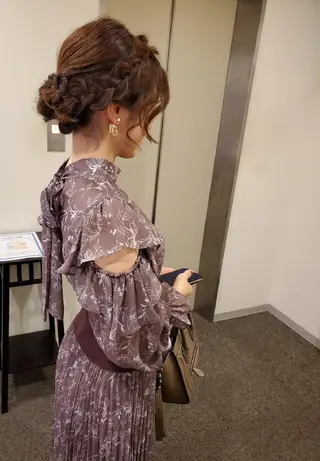 ヘアアレンジ 難波/白髪ぼかし/ KAORIのヘアスタイル