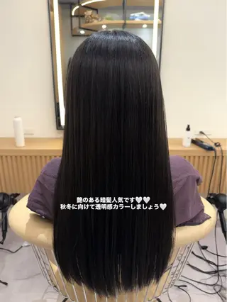 カラー 🩵垢抜け透明感カラ ー/🫧harukaのヘアスタイル