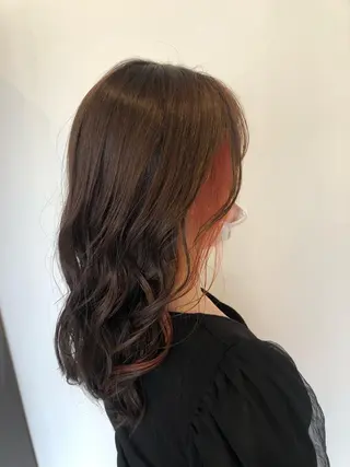 ロング カラー 森田 真由のヘアスタイル
