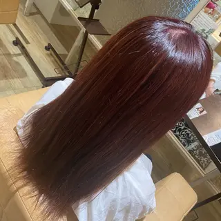 ロング カラー 桑原 りゆのヘアスタイル