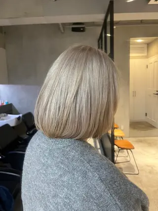 ショート カラー elima 調布所属・ちせ/ 透明感カラー /調布˚ 🦢₊✧のヘアスタイル