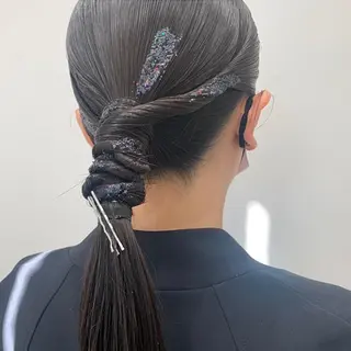 ロング ヘアアレンジ MISUZU🪡 ナチュラルモードのその他イメージ