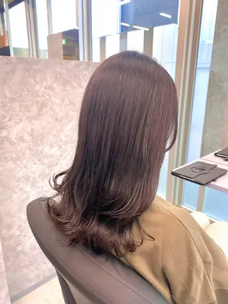 セミロング カラー Forest. kanako🕊️のヘアスタイル