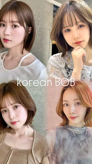 ミディアム カラー 🇰🇷韓国レイヤー ❣️渡部晃輝のヘアスタイル