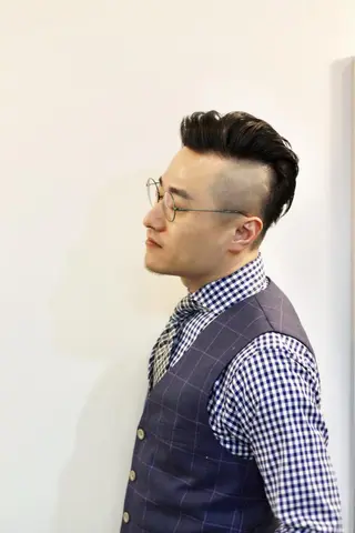 ショート メンズ Monica-札幌美髪専門美容室-所属・塩崎 春香のヘアスタイル