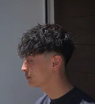 ショート Maison所属・メンズ特化 浜本志厳のヘアスタイル